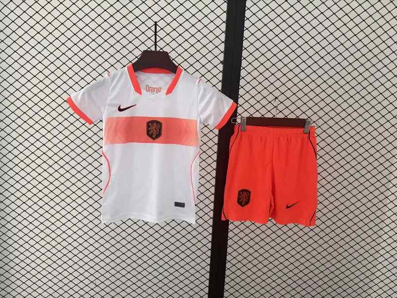 26 27 Netherlands Holland away children's kit 26 27 荷兰 客场 孩子套件