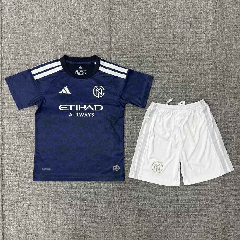 26 27 New York City away children's kit 26 27 纽约城 客场 孩子套件