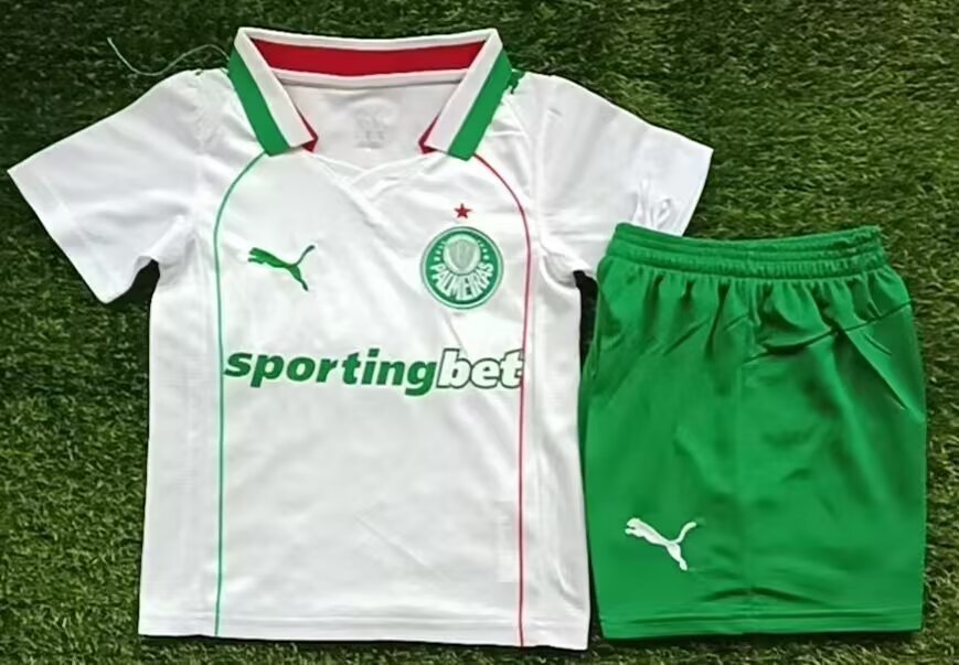 26 27 Palmeiras away children's kit 26 27 帕尔梅拉斯 客场 孩子 套装