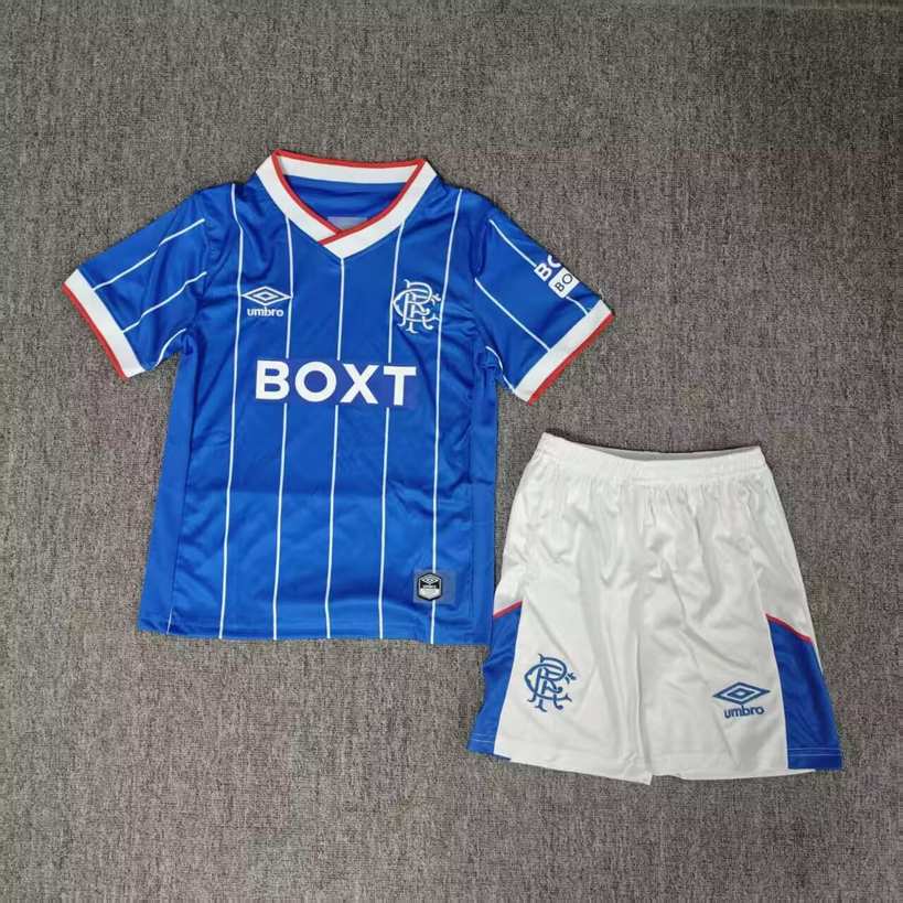 26 27 Rangers Home Children's Kit 26 27 流浪者 主场 孩子套件
