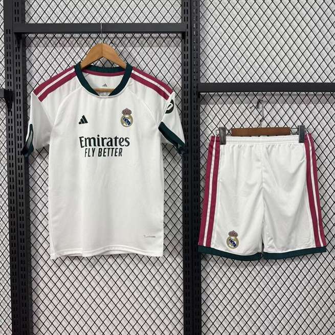 26 27 Real Madrid Home Kids Kit 26 27 皇马 主场 儿童套装