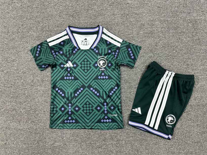 26 27 Saudi Arabia Home Kids Kit 25 26 沙特 主场 孩子套件