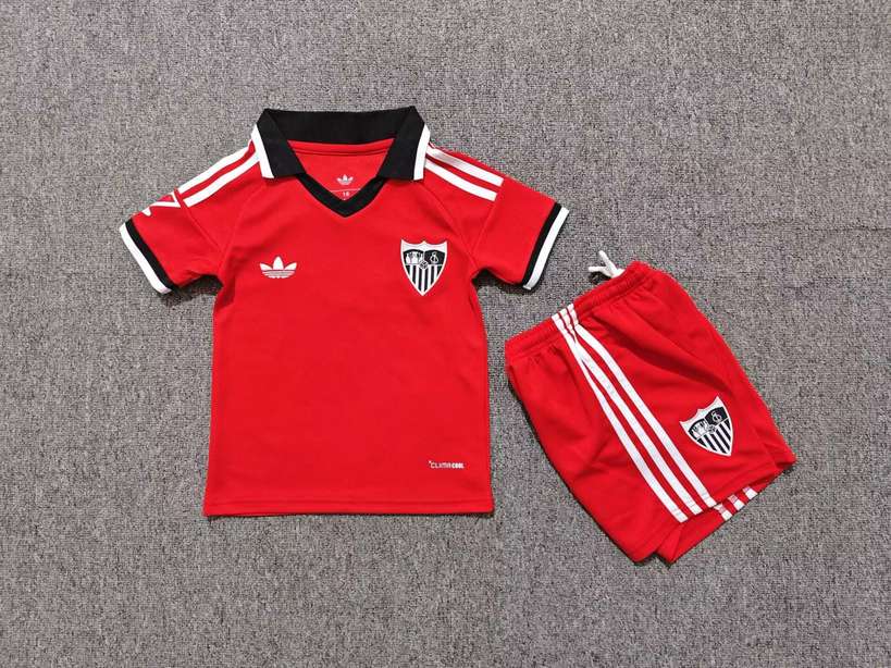 26 27 Sevilla away children's kit 26 27 塞维利亚 客场 孩子套件