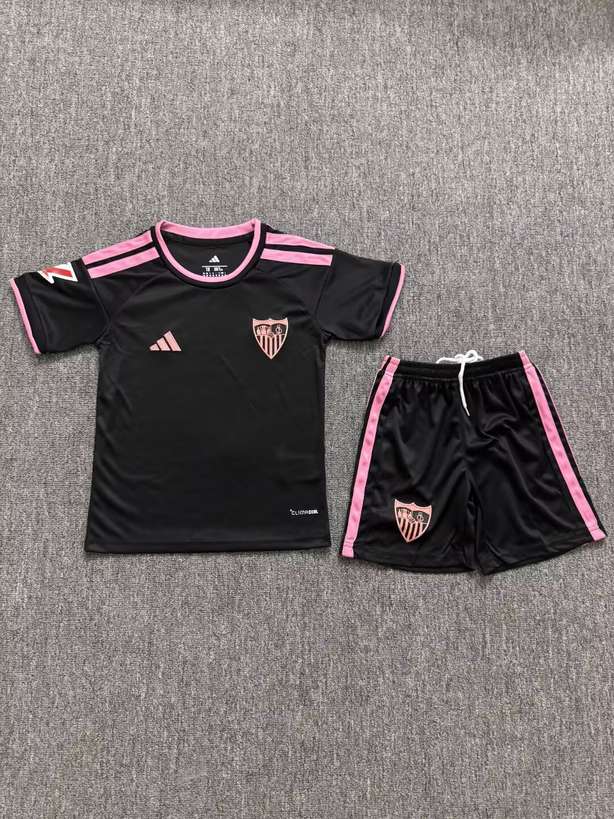 26 27 Sevilla third away children's kit 26 27 塞维利亚 二客 孩子套件