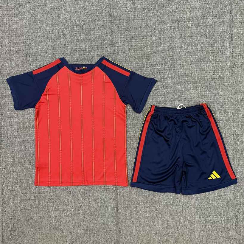 26 27 Spain home children's kit 26 27 西班牙 主场 孩子套件