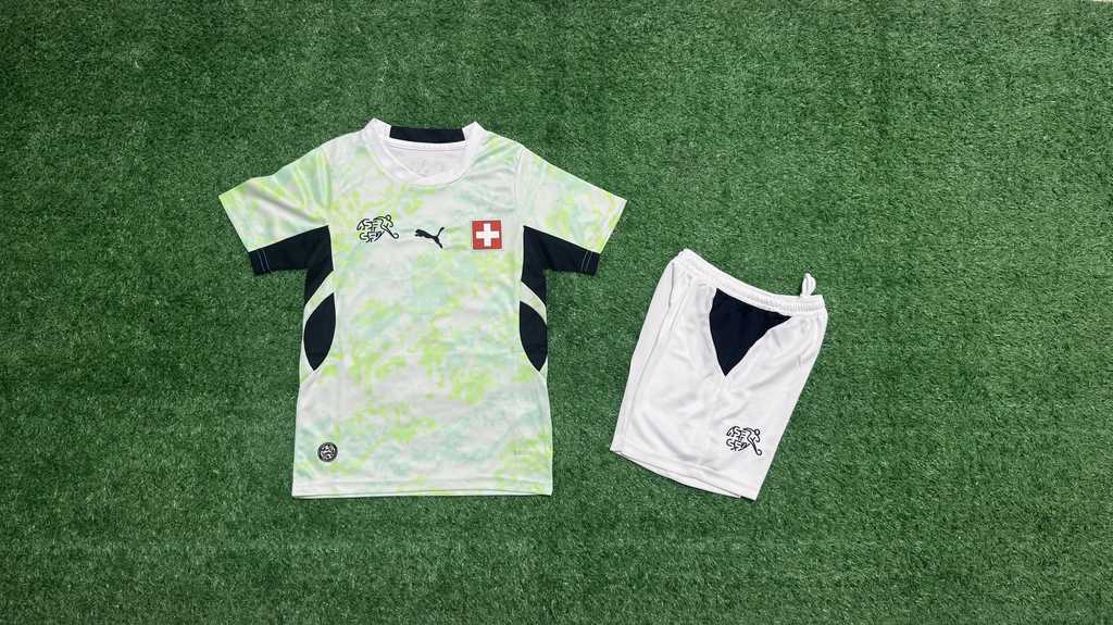 26 27 Switzerland Away kid kits 26 27 瑞士 客场 儿童套装