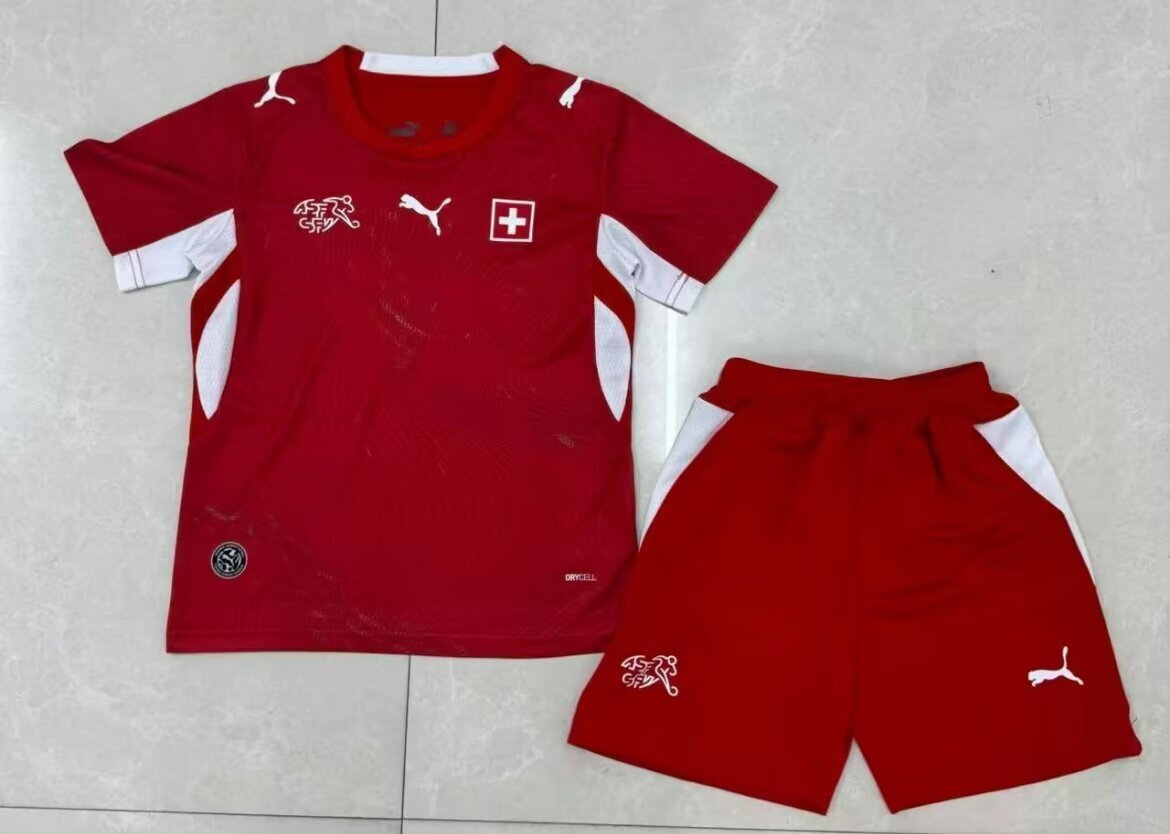 26 27 Switzerland home kid kits 26 27 瑞士 主场 儿童套装