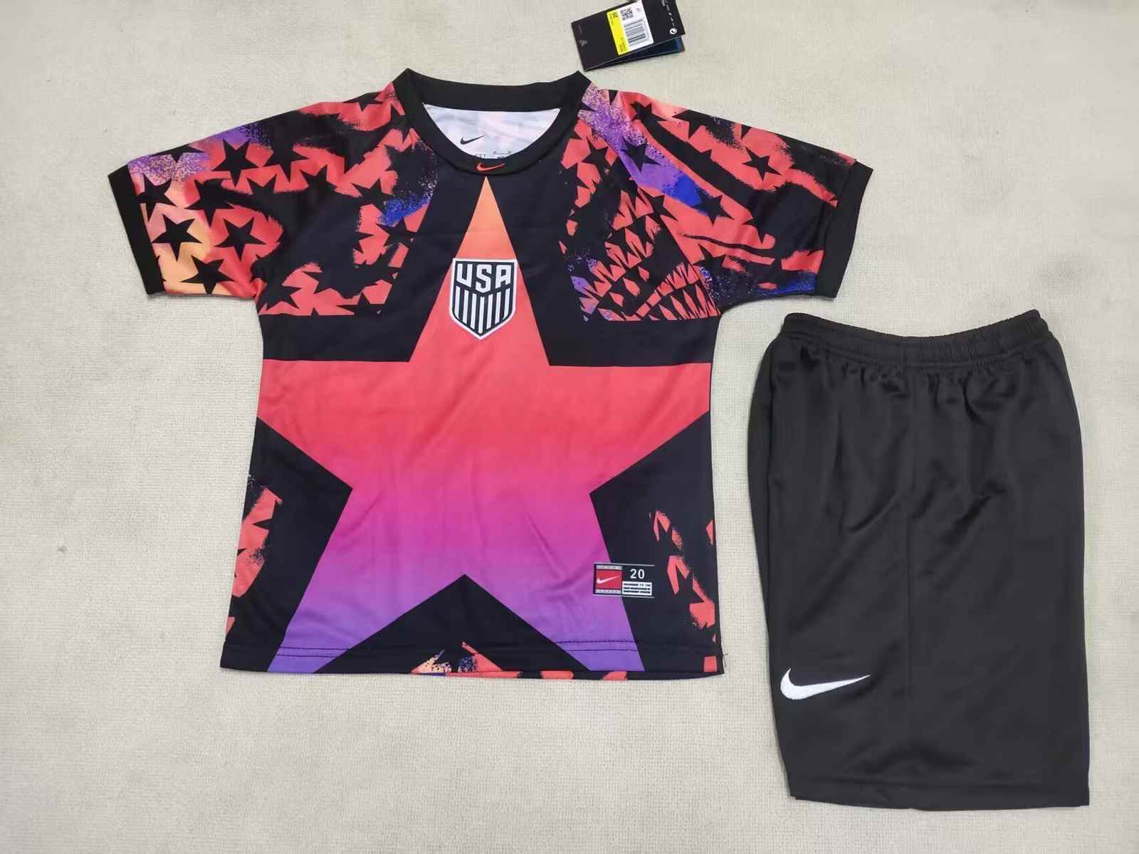 26 27 USA Americas Goalkeeper Kids Kit 26 27 美国 守门员 孩子套件