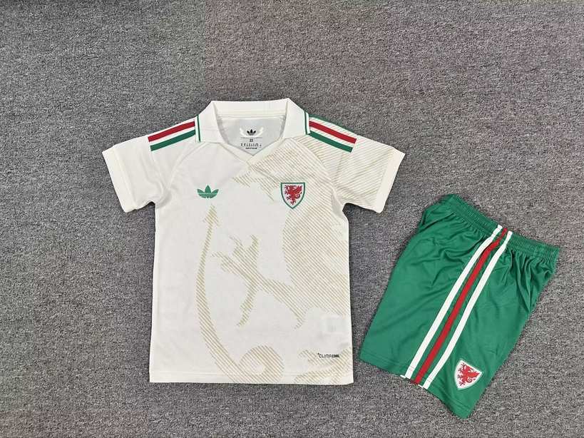 26 27 Wales away kid kits 26 27 威尔士 客场 儿童套装