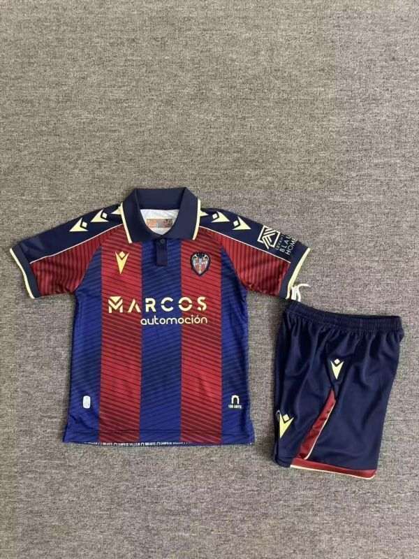 Ensemble de football enfant Levante UD — 2025/26 · Domicile · tailles 16–28