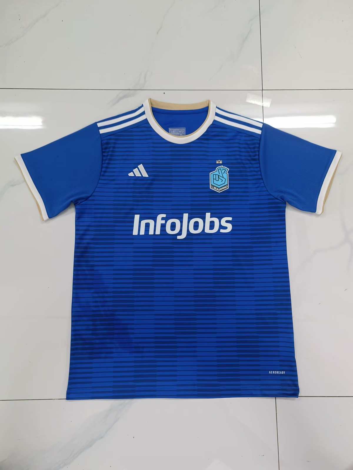 24-25 El Barrio Home blue jersey