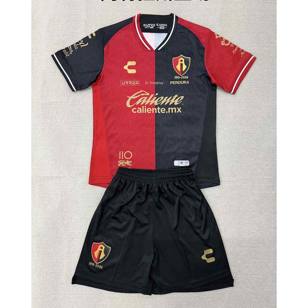 Ensemble de football enfant Atlas FC — 2026/27 · Domicile · tailles 16–28