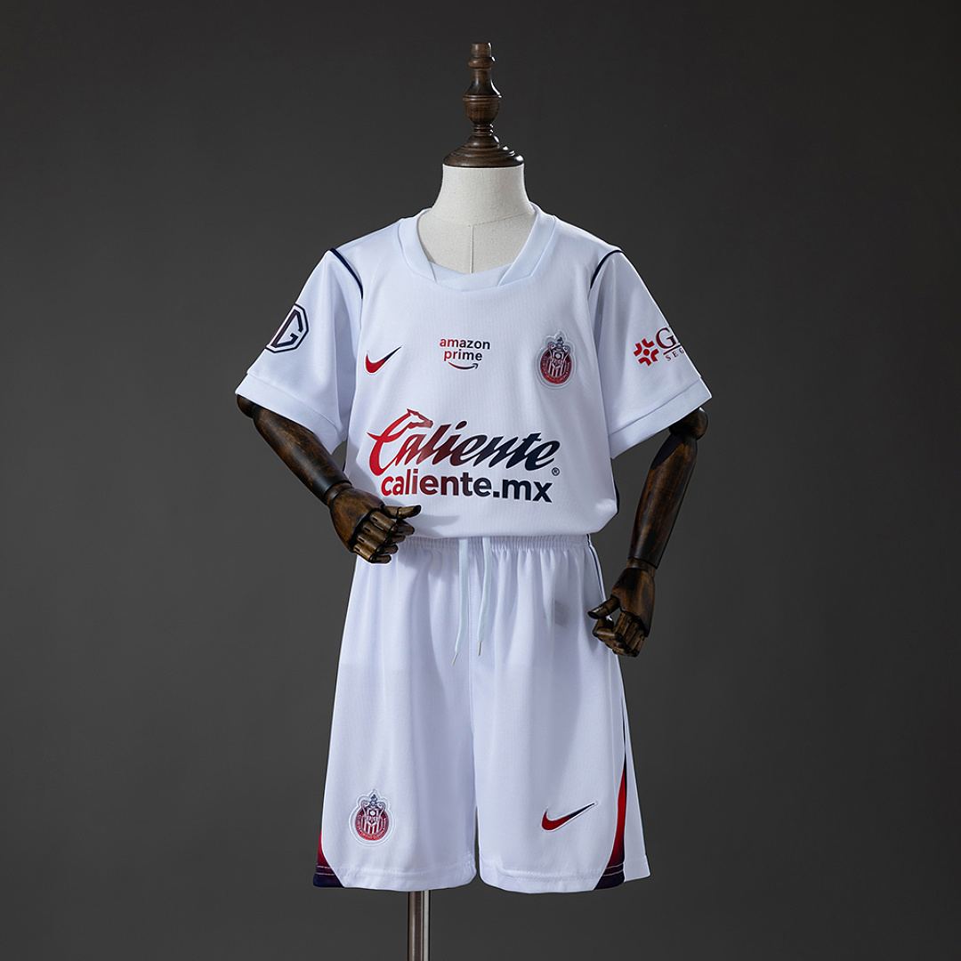 2026/27 Chivas Guadalajara Away Kids Kit Soccer Jersey 16-28