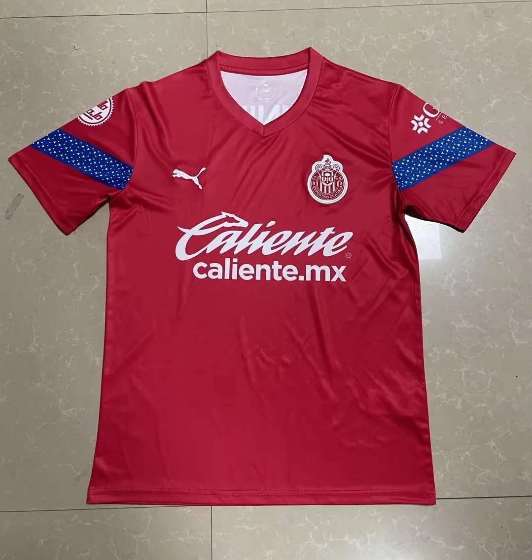 22-23 Chivas red training jersey