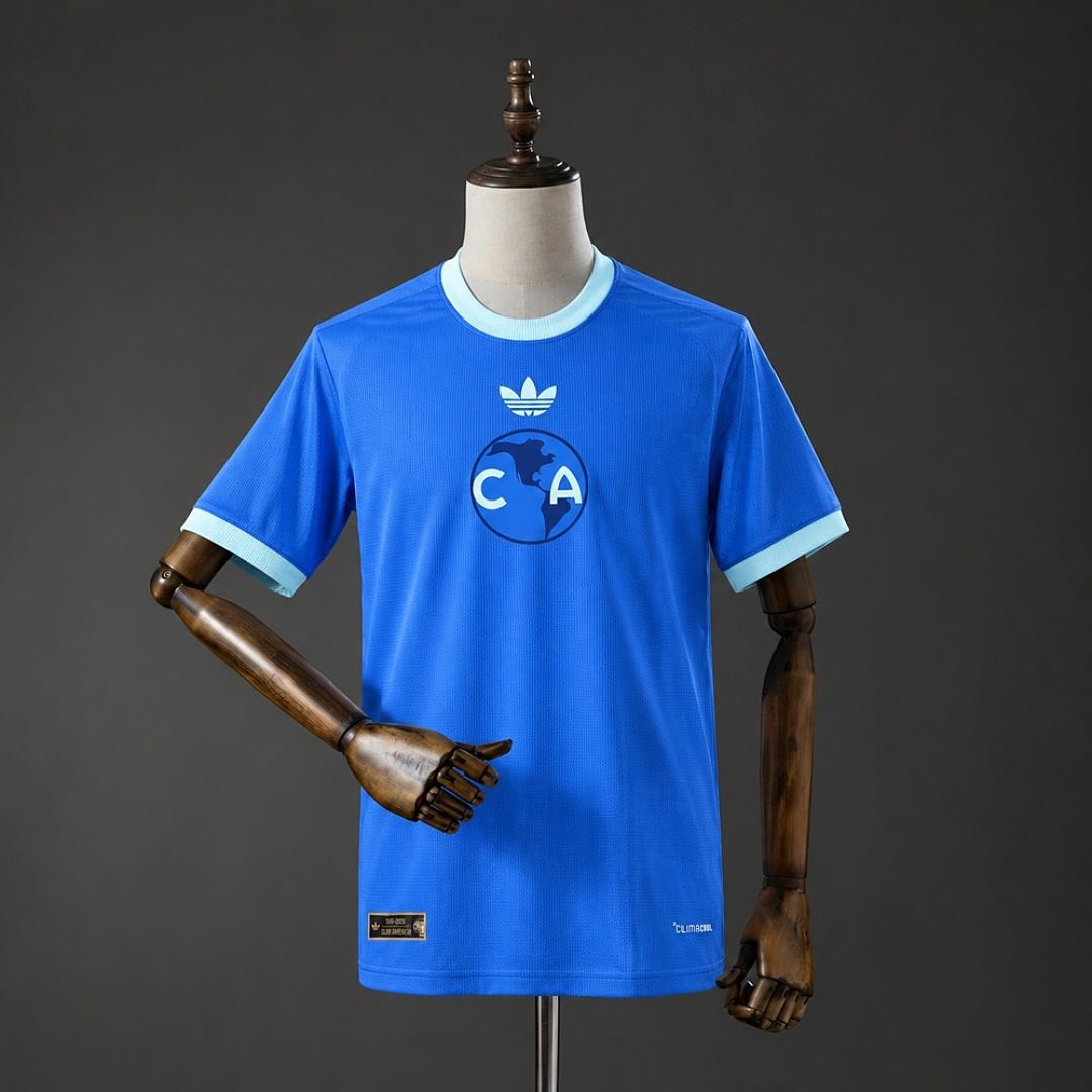 2026/27 Club America Blue 110th Anniversary Retro Soccer Jersey S-4XL