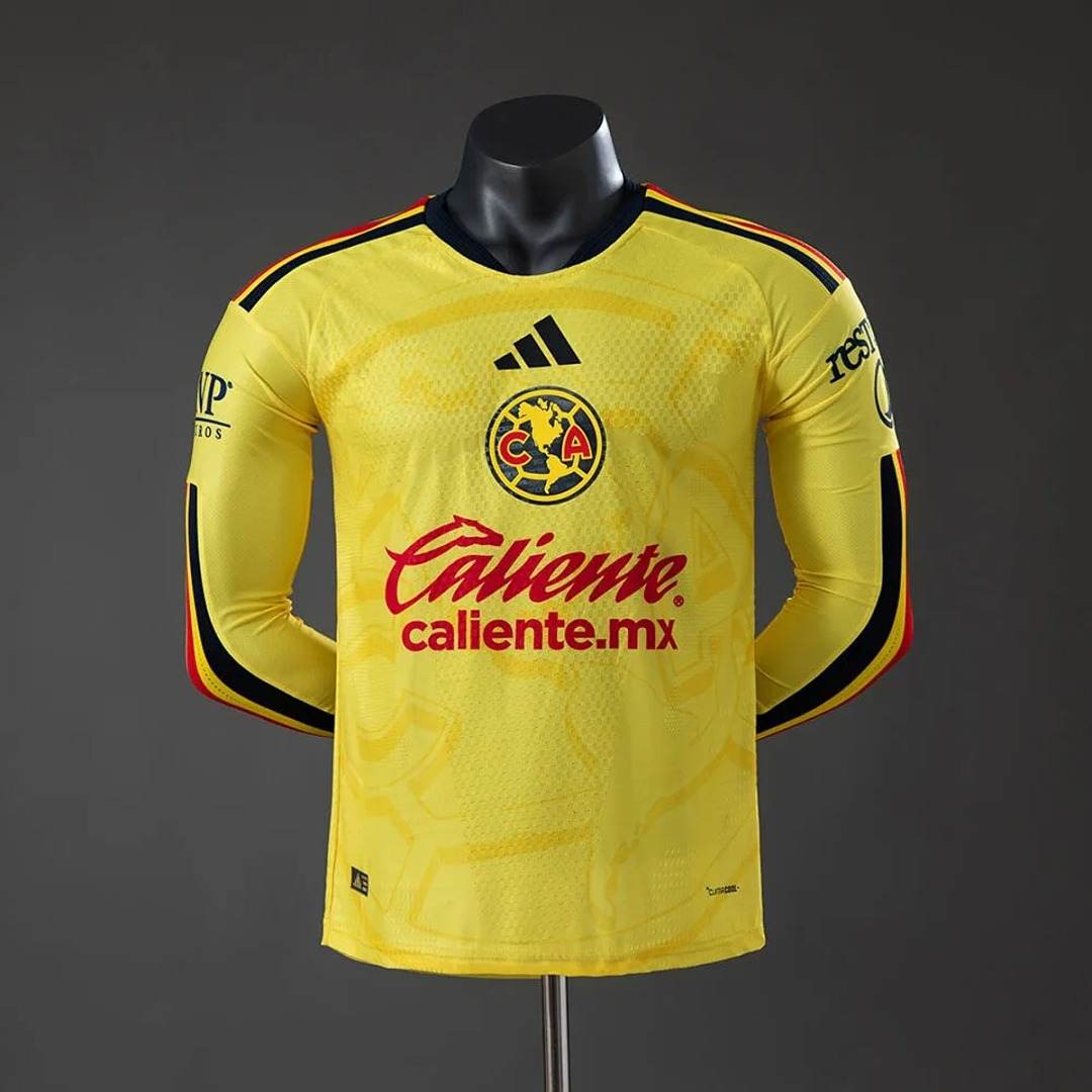 2026/27 Club America Home Long Sleeve Player Version Jersey S-XXL