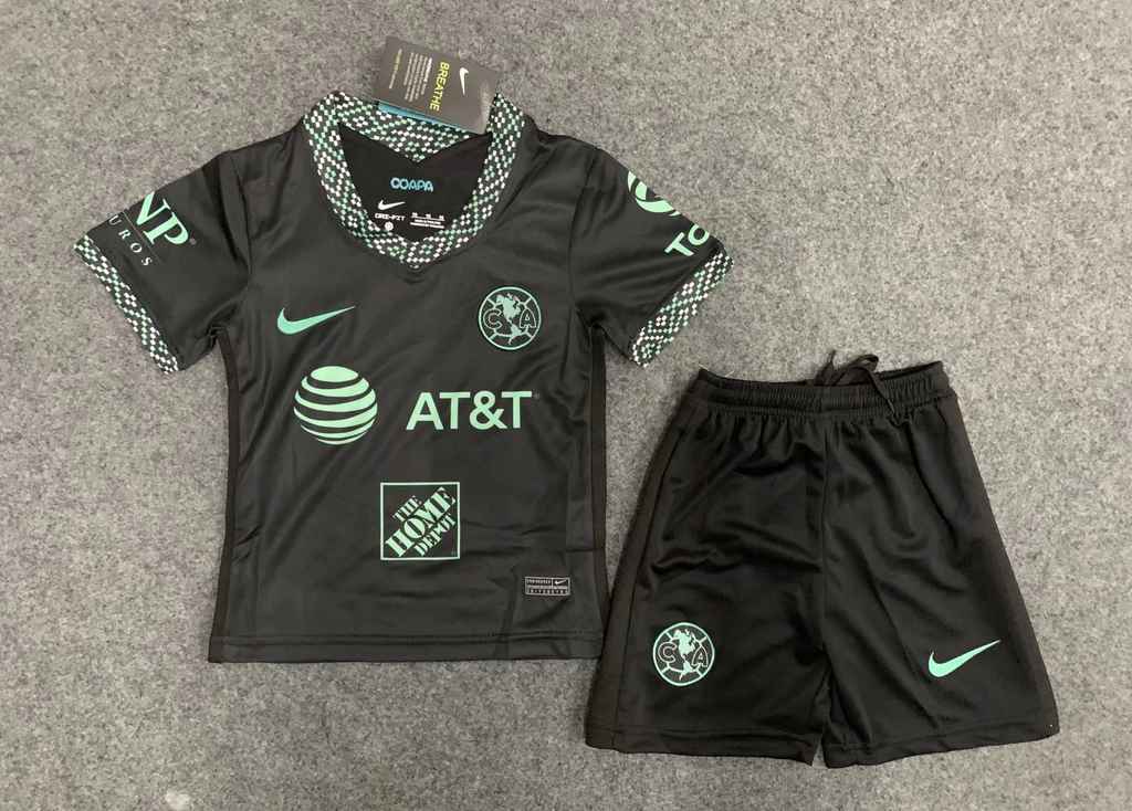 22-23 Club America third kids kit