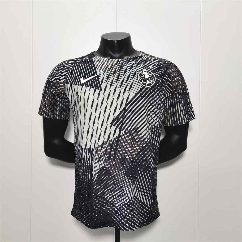 23-24 Club America black and gray training suit player version