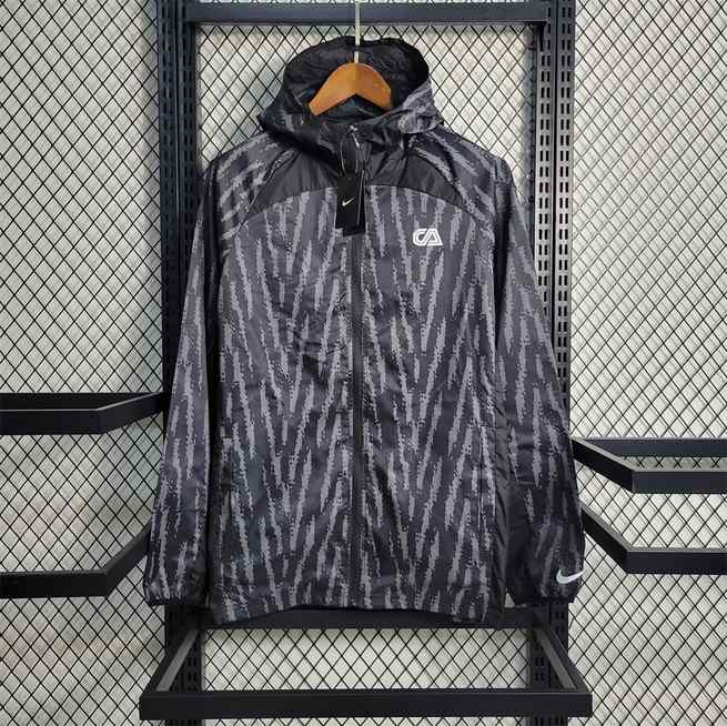 23-24 Windbreaker Club America Black and Gray