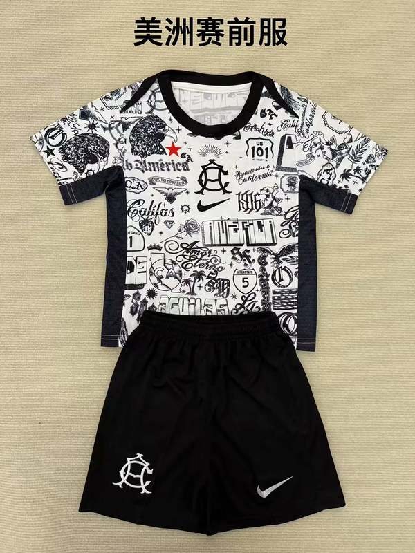 25-26 America black white training kid kit
