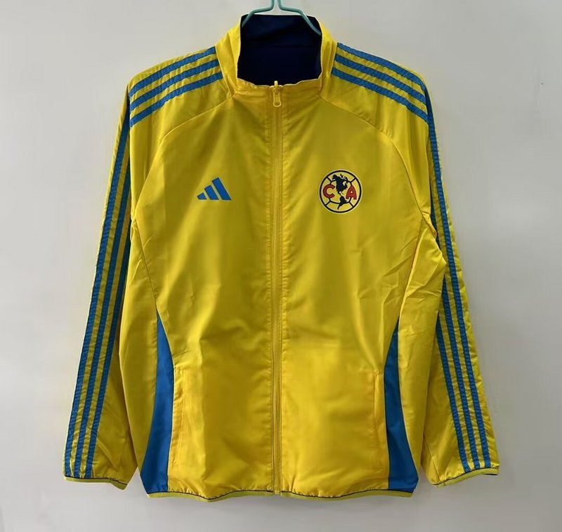 Coupe-vent 25-26 America bleu jaune