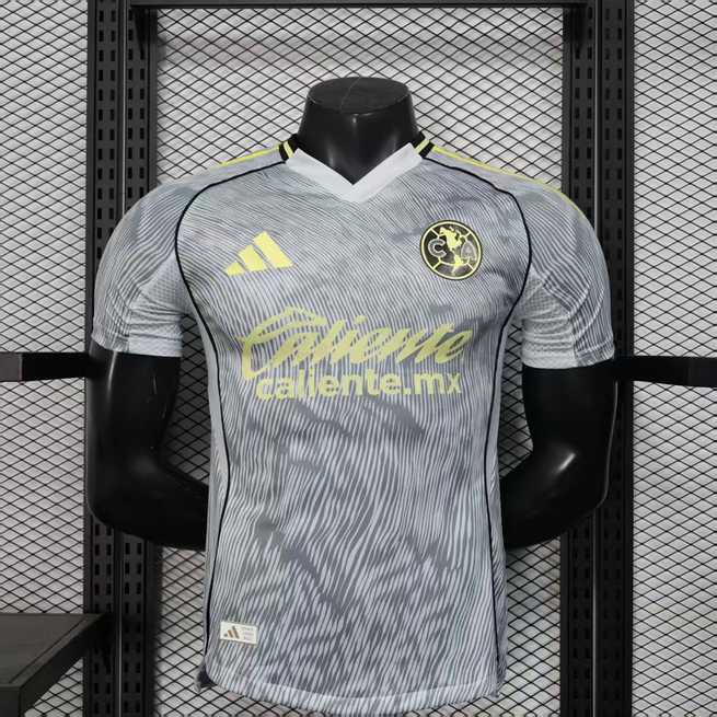Maillot de football 25-26 America gris spécial — Version joueur