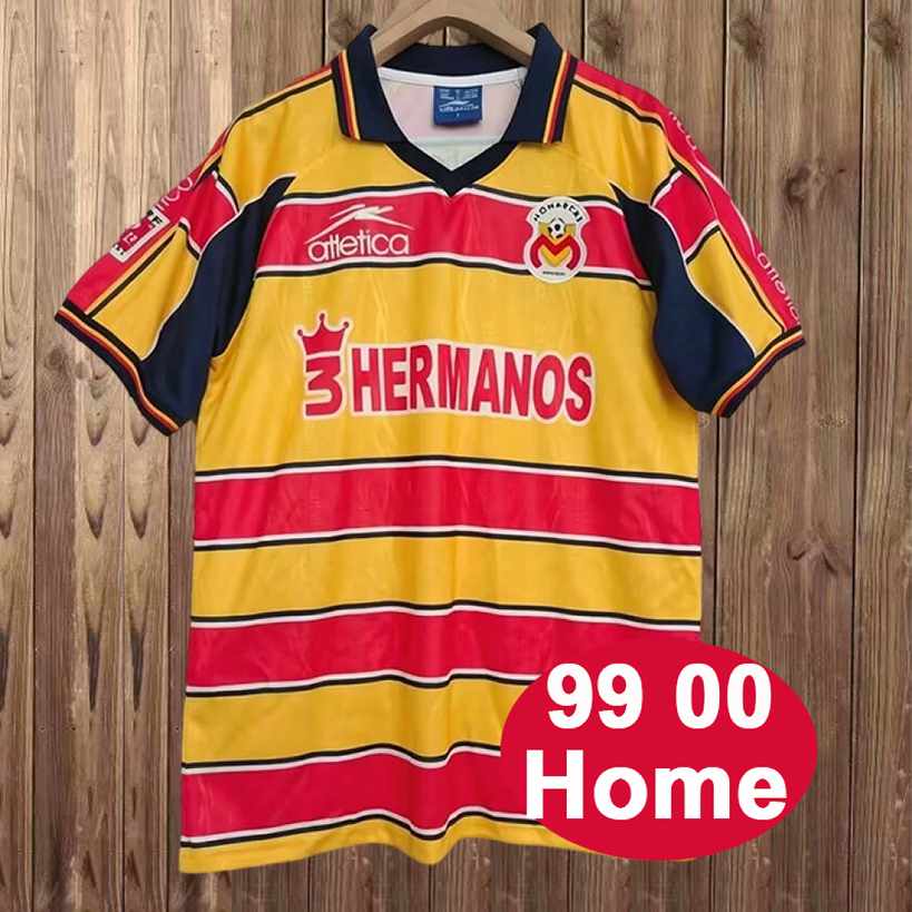 1999/00 Club Atlético Morelia Home Retro Soccer Jersey S-XXL