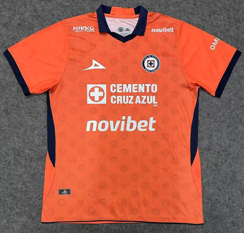 2026/27 Cruz Azul Orange Goalkeeper Soccer Jersey S-4XL