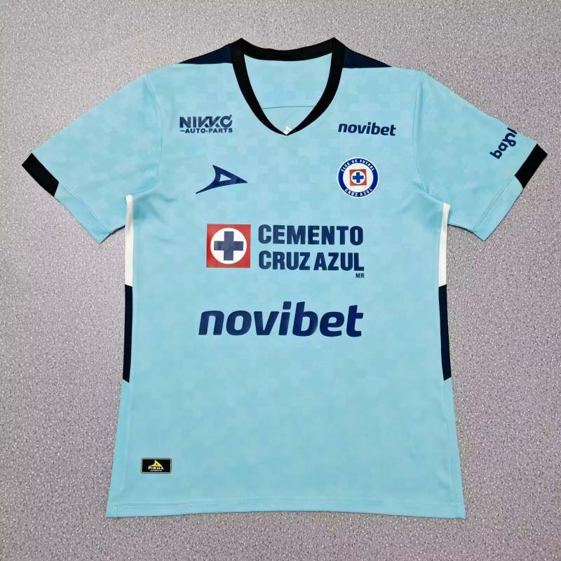 Maillot de football 25-26 Cruz Azul bleu gardien