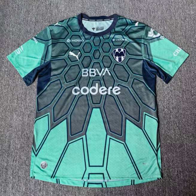 2026/27 Monterrey Green Goalkeeper Player Version Soccer Jersey S-2XL