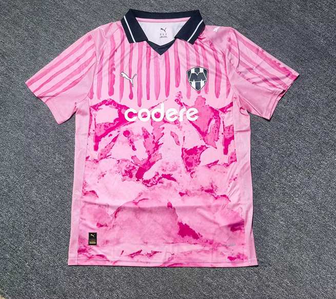 25-26 Monterrey Pink training jersey