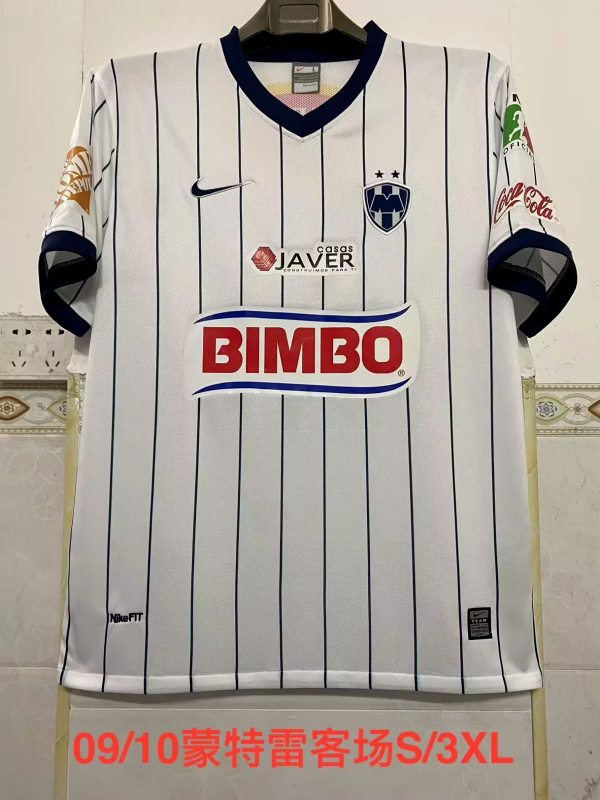Retro Monterrey 2009/10 Away Soccer Jersey size S-2XL