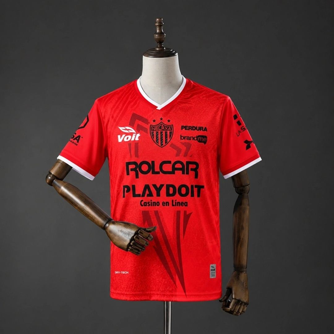 Maillot de football Club Necaxa rouge — 2026/27 · Domicile · tailles S–4XL