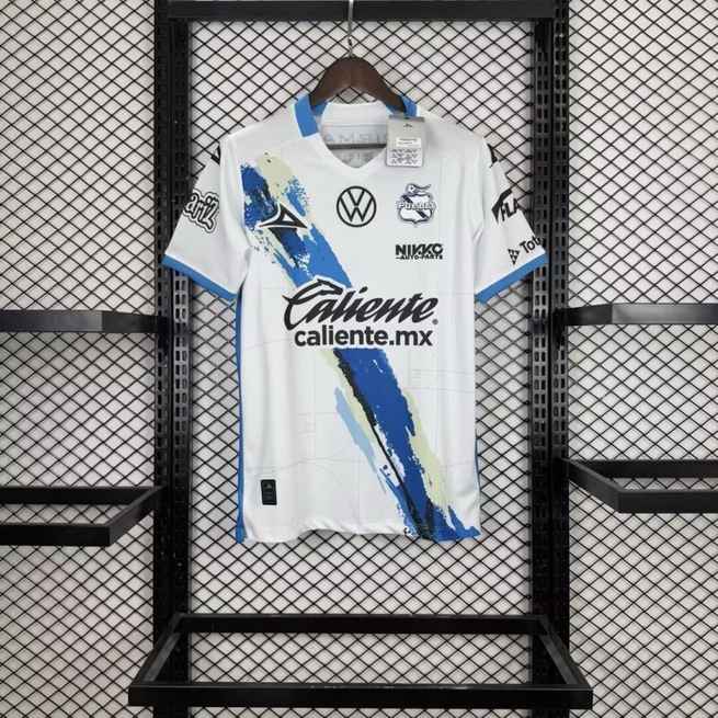 25-26 Puebla Home Soccer Jersey