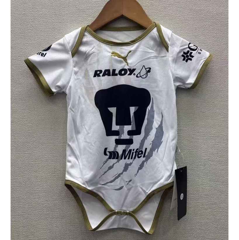 2026/27 Pumas UNAM White Home Baby Soccer Jersey
