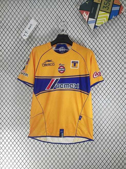 Maillot de football Tigres de la UANL — 2005/06 · Domicile · Rétro