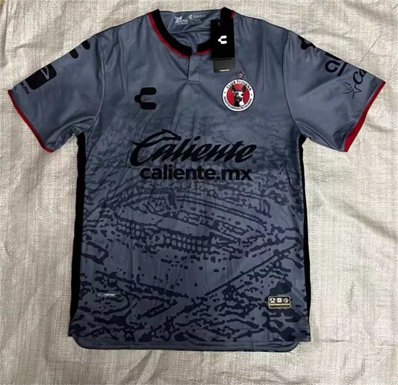 23-24 Tijuana away black jersey