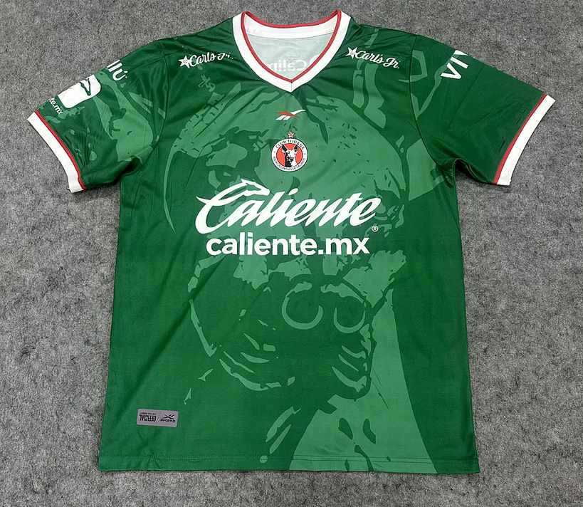 Maillot de football Tijuana vert spécial — 2026/27 · tailles S–4XL