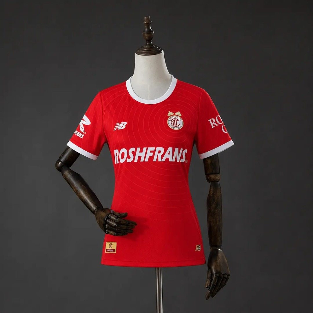 2026/27 Toluca Women's Home Soccer Jersey S-XXL