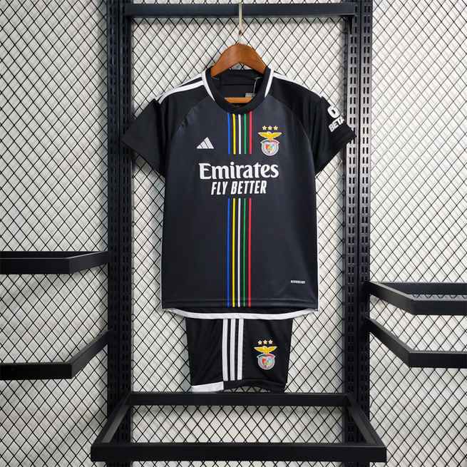 23-24 Benfica away kids kit