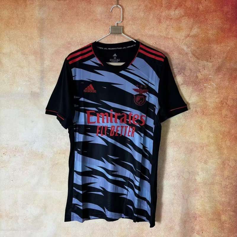 Maillot de football 25-26 Benfica blanc et noir spécial