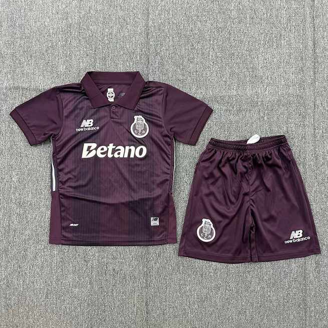 2026/27 Porto Away Kids Kit Soccer Jersey Size 16-28
