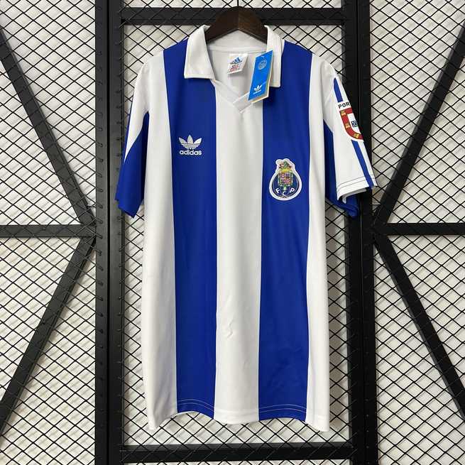 86-87 Porto home Retro football jersey