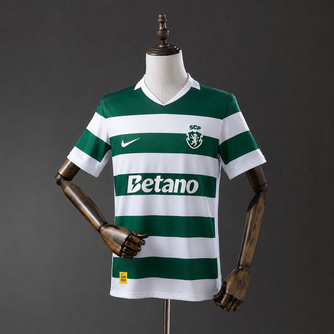 2026/27 Sporting CP Lisbon Home Soccer Jersey S-4XL
