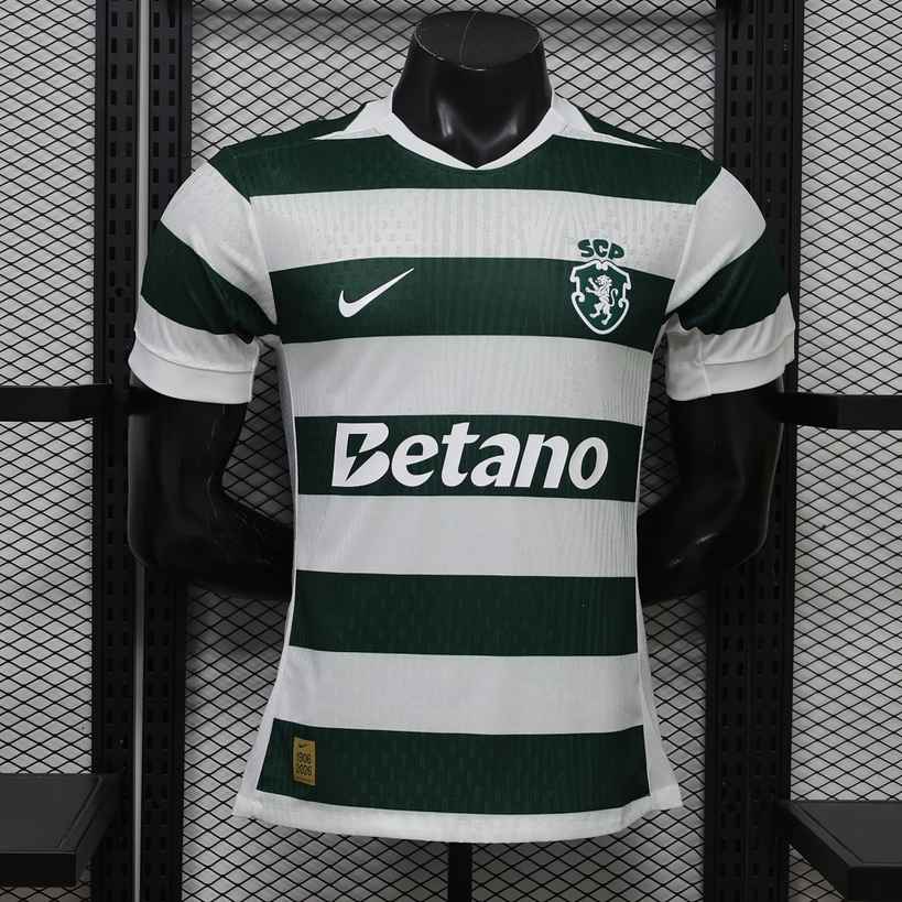 Maillot de football Sporting Lisbon — 2026/27 · Domicile · Version joueur · tailles S–2XL