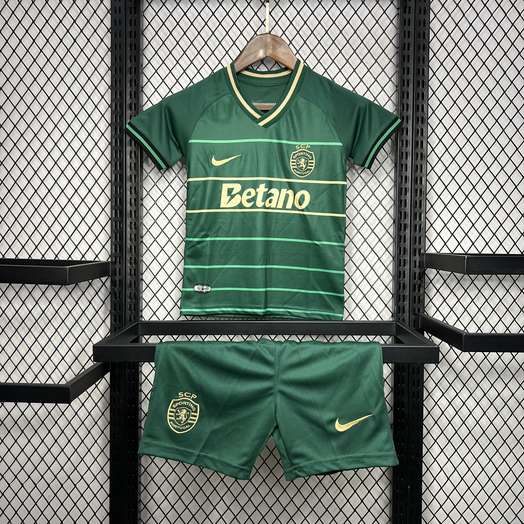 24-25 Lisbon Sporting CP away kid kit