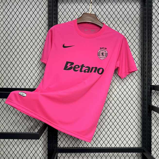 24-25 Sporting Lisbon Pink October Jersey