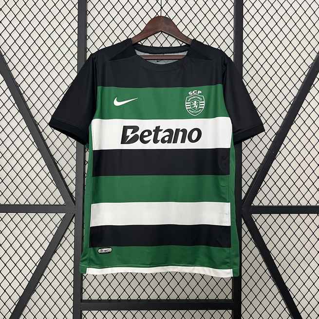 Maillot de football 24-25 Sporting Lisbon — Domicile