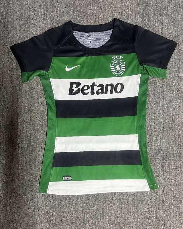 Maillot de football femme 24-25 Sporting Lisbon — Domicile
