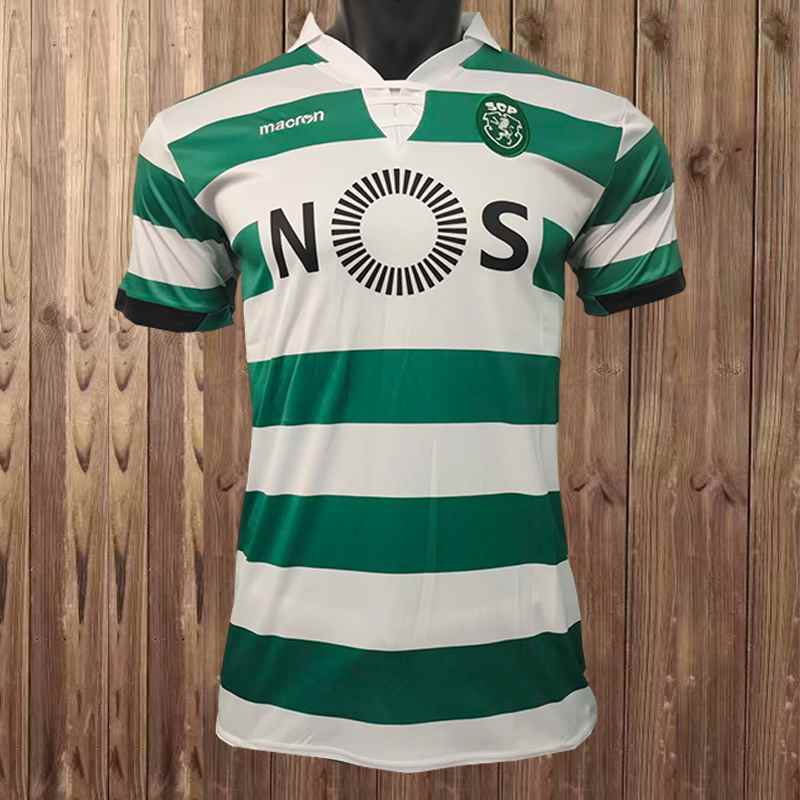 Retro Sporting Lisbon 2018/19 Home Jersey S-XXL